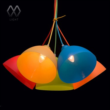 Люстра подвесная MW-Light 365014505 Улыбка 5x40W E27